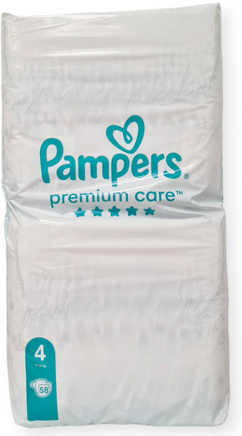 Pampers Premium Care 4 58 ks