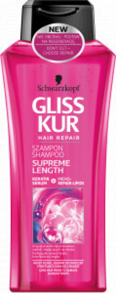 Gliss Kur šampon Supreme Lenght 250 ml