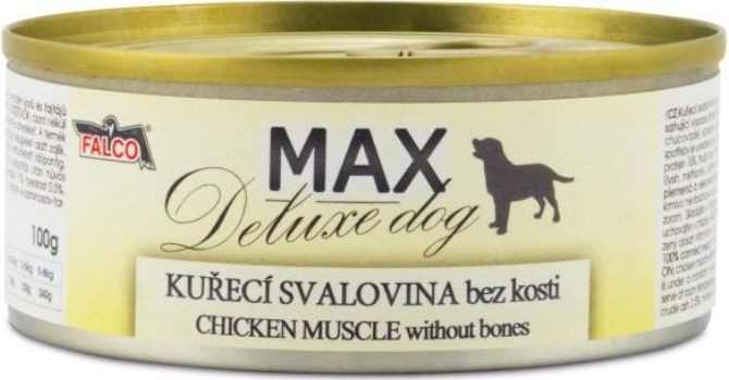 Max Deluxe Dog Kuřecí svalovina bez kosti 100 g