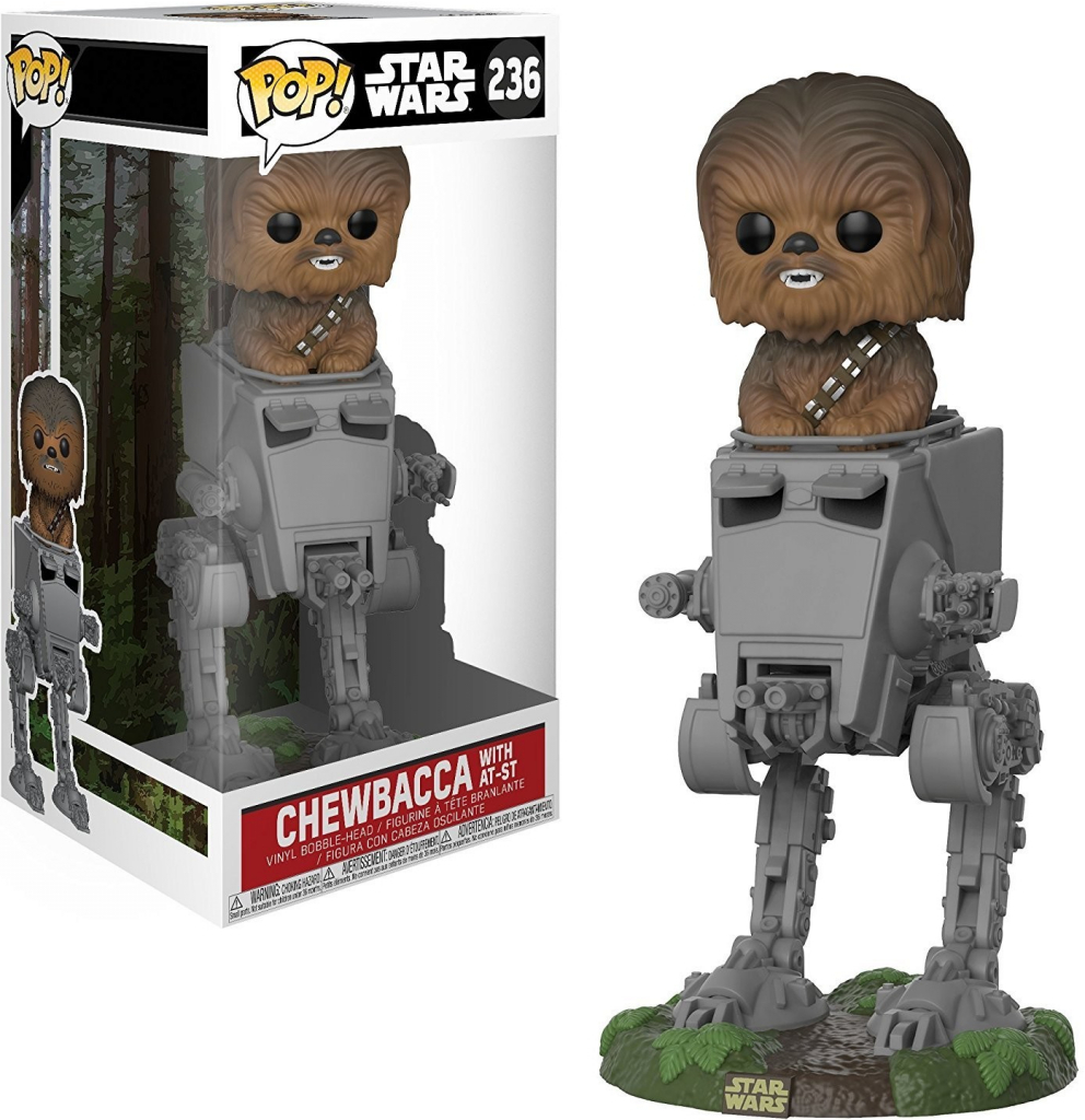 Funko Pop! Chewbacca AT-ST Deluxe Star Wars 10 cm