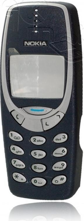 Kryt Nokia 3310 Přední modrý