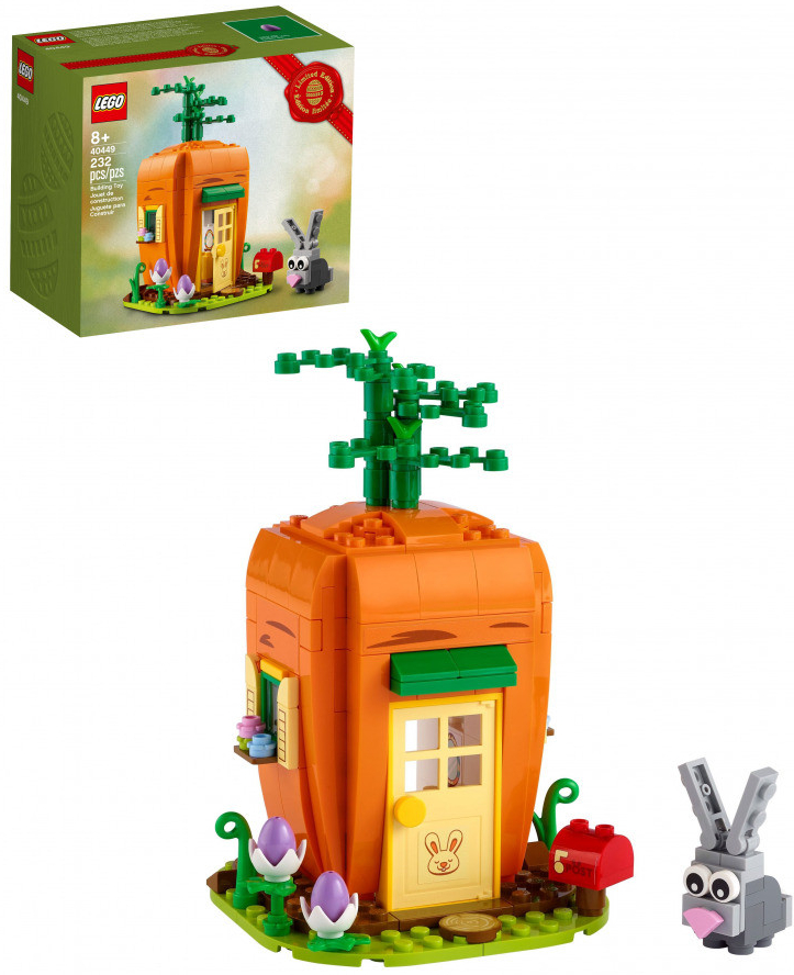 LEGO® 40449 Velikonoční zajíček a mrkvičkový domeček