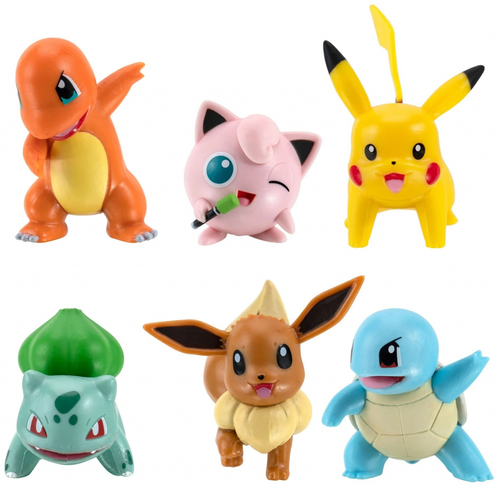 Jazwares Pokémon figurky Multipack 6-Pack 2684