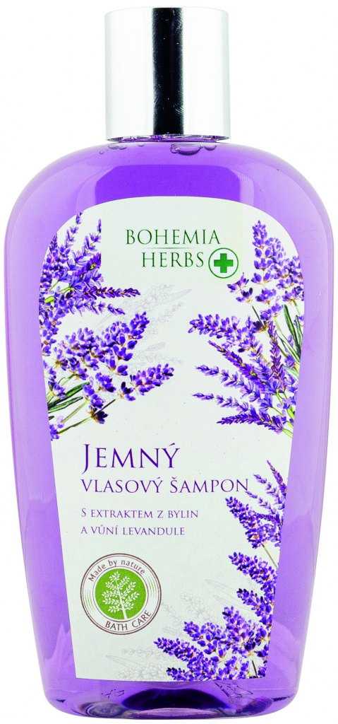 Bohemia Herbs vlasový šampon s extraktem z bylin a vůní levandule 250 ml