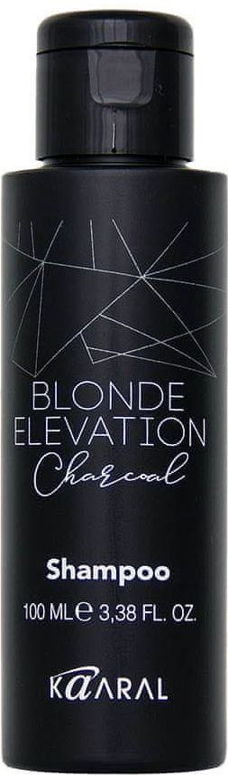 Kaaral Charcoal tónovací šampon s aktivním černým uhlím 100 ml