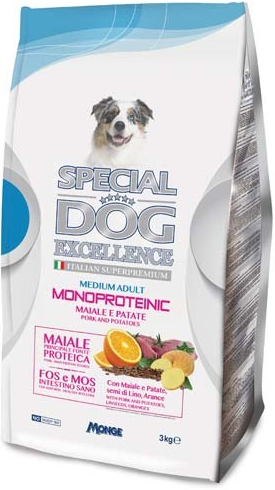 Special Dog Excellence Medium Adult Monoproteinic vepřové & brambory 3 kg