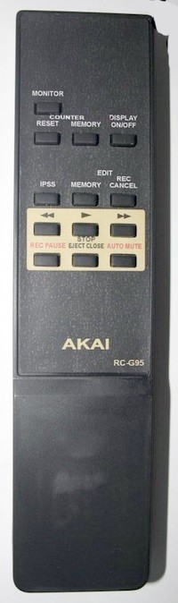 Dálkový ovladač Emerx Akai RC-G 65 RC-G 95 RC-G 959