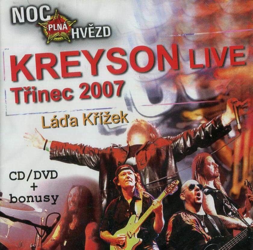 Kreyson, Láďa Křížek - Noc Plná Hvězd - Live Třinec 2007 CD