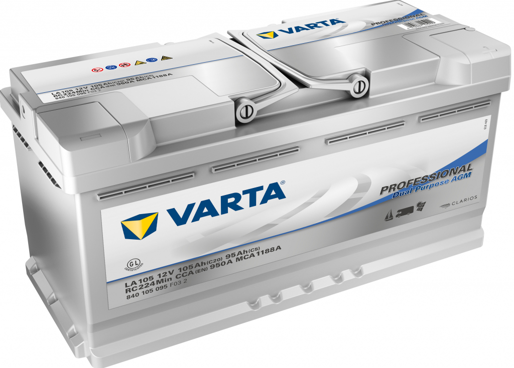 Varta Professional AGM 12V 105Ah 950A 840 105 095