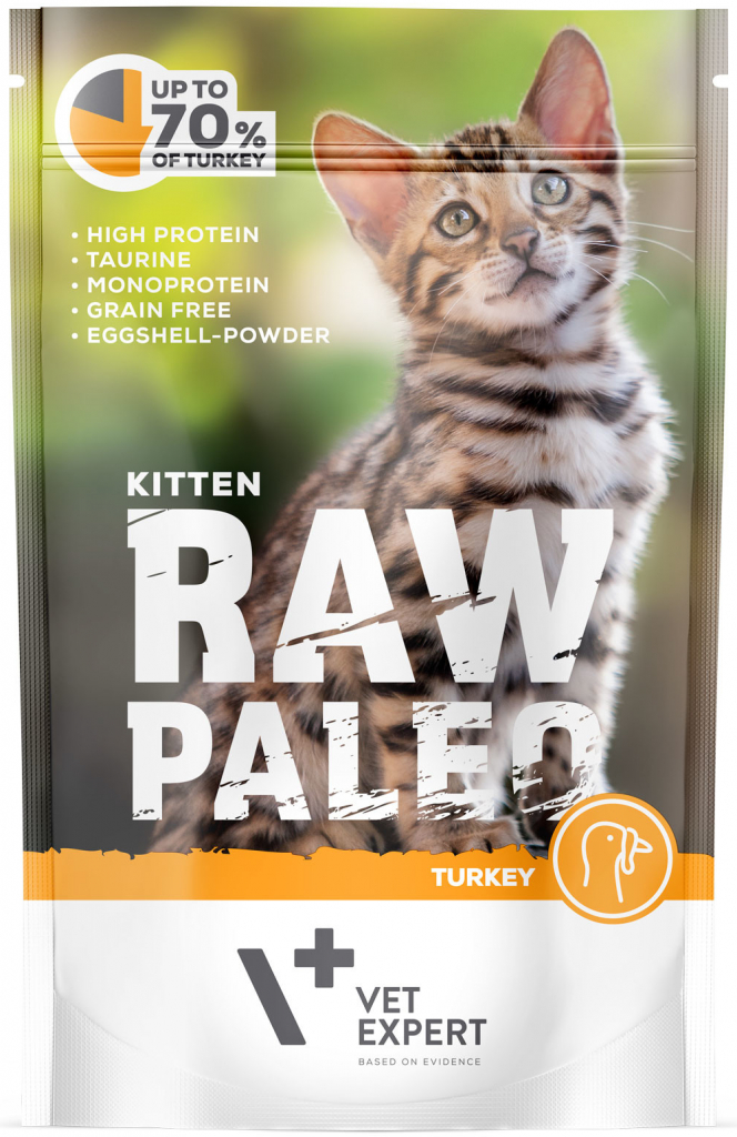 Vet Planet Raw Paleo Kitten Game pro koťata 100 g