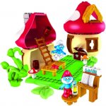 Megabloks Šmoulové Taťka Šmoula s domečkem