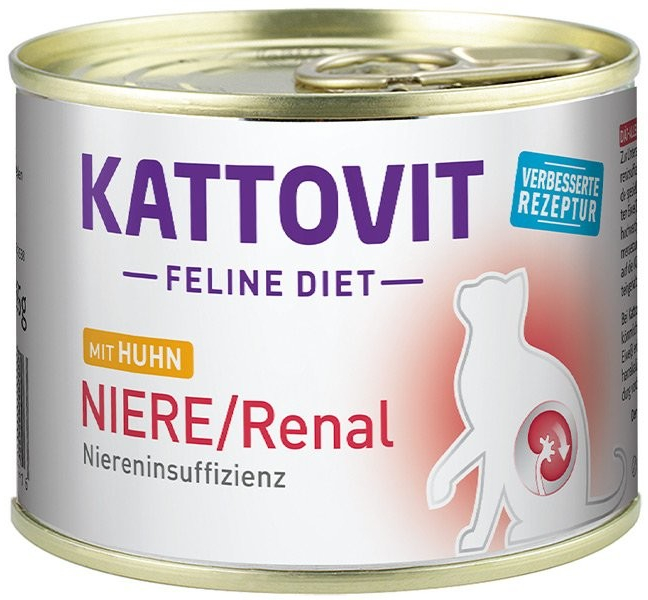 Kattovit Feline Diet Ledviny a kuře 12 x 185 g