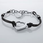 Storm Connect Heart Steel Black