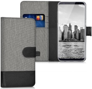 Pouzdro Kwmobile Flipové Samsung Galaxy S8 šedé