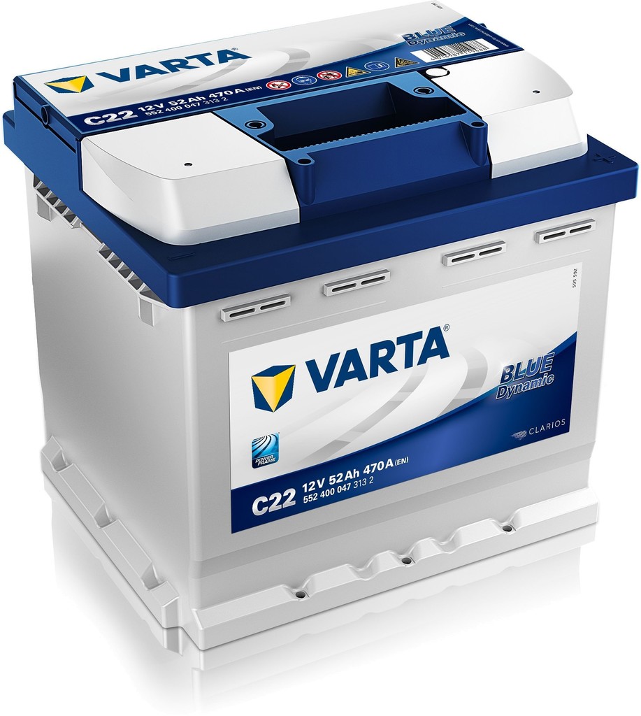 Varta Blue Dynamic 12V 52Ah 470A 552 400 047