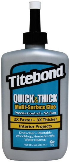 TITEBOND Quick and Thick lepidlo na dřevo 237 ml