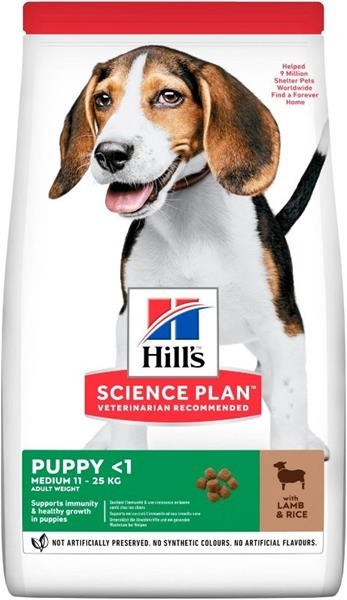Hill’s Science Plan Canine Puppy Medium Lamb & Rice 14,5 kg