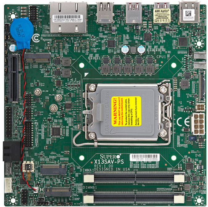 Supermicro MBD-X13SAV-PS-B