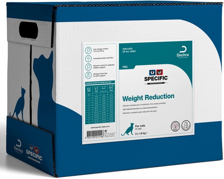 Specific FRD Weight Reduction 3 x 1,6 kg