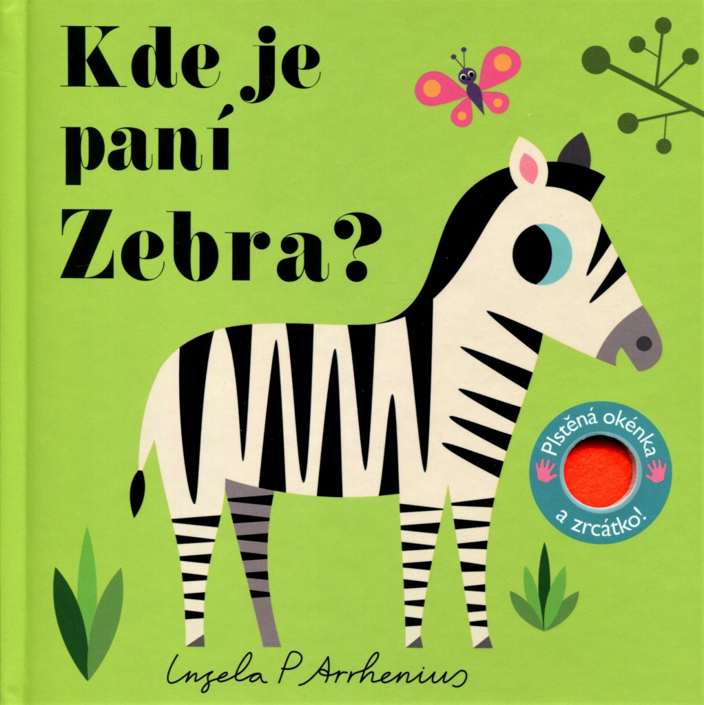 Kde je paní Zebra? - fliesové stránky a zrcátko! - neuveden