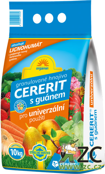 Forestina ORGAMIN Cererit s guánem a lignogumátem univerzální použití 10kg