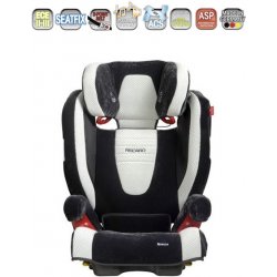 Recaro Monza SeatFix TOP Line - Black-Silver