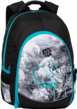 Bagmaster batoh Digital 20 B Turquoise Gray černá