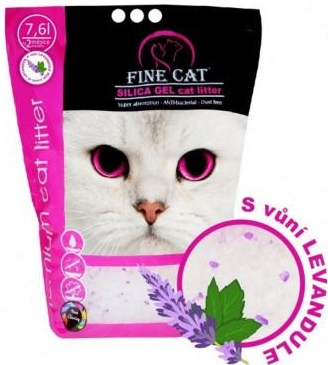 Fine Cat silicagel levandule 7,6 l/3,3 kg