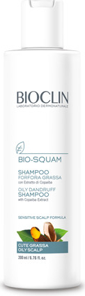 Bioclin Bio-Squam Jemný šampon na mastné lupy 200 ml
