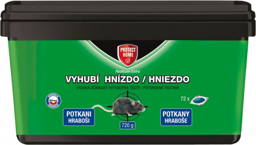 PROTECT HOME Rodenticid RODICUM EXTRA měkká návnada 720 g