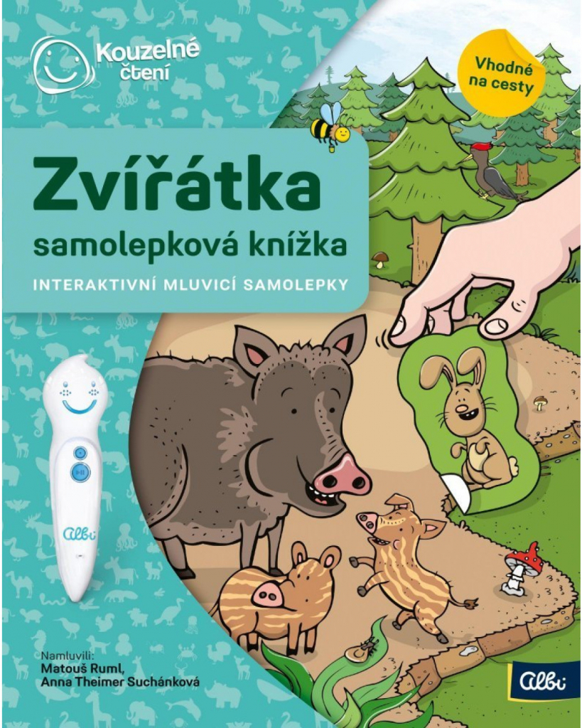 ALBI Samolepková knížka Zvířátka