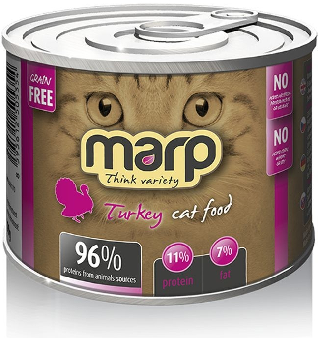 Marp Variety Turkey CAT pro kočky krůta játra 200 g