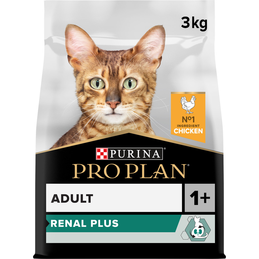 Pro Plan Cat Adult Renal Plus kuře 3 kg