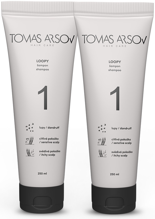 Tomas Arsov LOOPY šampon double pack 2 x 250 ml