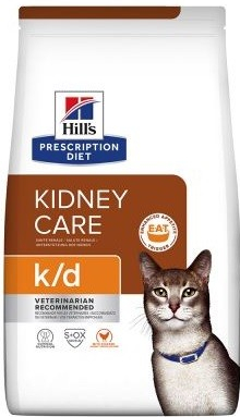 Hill\'s Prescription Diet K/D Dry Kuře 1,5 kg