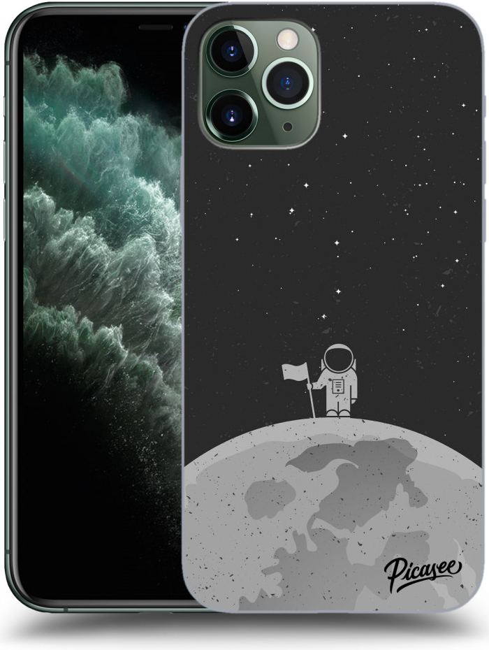 Pouzdro Picasee silikonové Apple iPhone 11 Pro - Astronaut černé