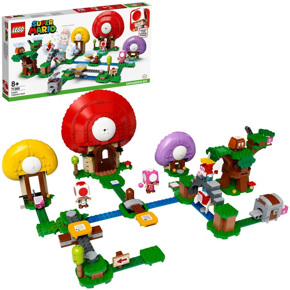 LEGO® Super Mario™ 71368 Toadův lov pokladů