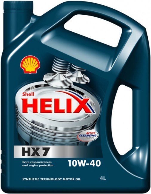 Shell Helix HX7 10W-40 4 l