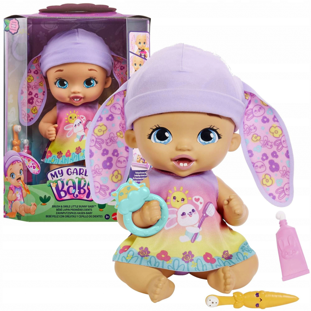 Mattel My Garden Baby™ Králičí miminko a první zoubky