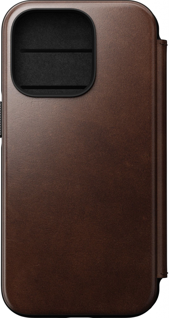 Pouzdro Nomad Leather MagSafe Folio iPhone 14 Pro hnědé