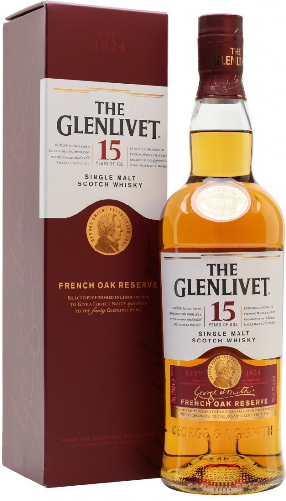 Glenlivet French Oak Reserve 15y 40% 0,7 l (holá láhev)