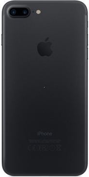 Kryt Apple iPhone 7 PLUS zadní + střední černý