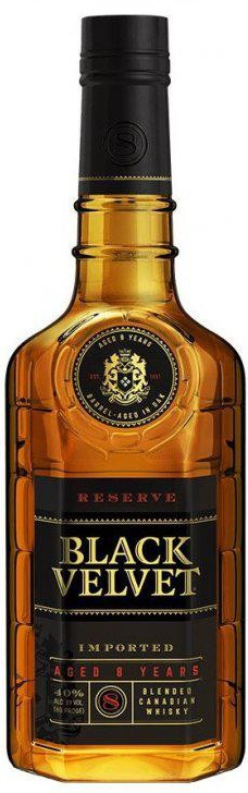 Black Velvet Reserve 8y 40% 1 l (holá láhev)