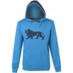 Lonsdale Large Logo Fleece Hoody Mens Marina/Navy