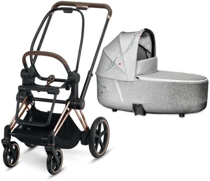 Cybex e-Priam 3.0 Rám s Podvozkem Sedačky + Korba Koi Crystallized 2023