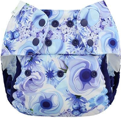 Blueberry Capri Newborn Cover BLOOMS