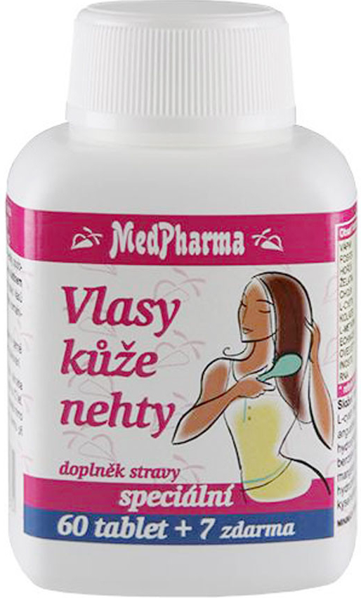 MedPharma Vlasy kůže nehty 67 tablet