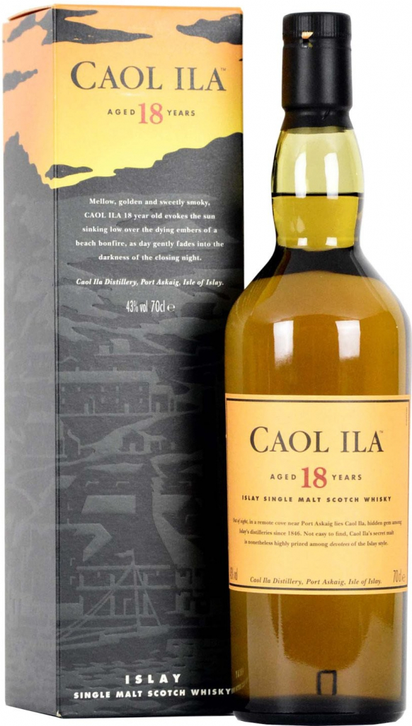 Caol Ila Aged 18y 43% 0,7 l (karton)