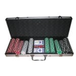 Poker set 500 v alu kufru