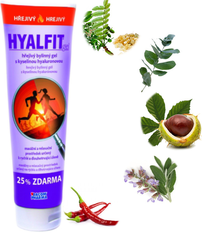 Hyalfit gel hřejivý 150 ml